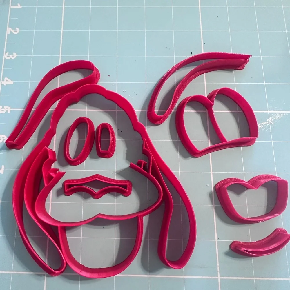 Disney Pluto Cookie/Fondant Cutter Set 4”